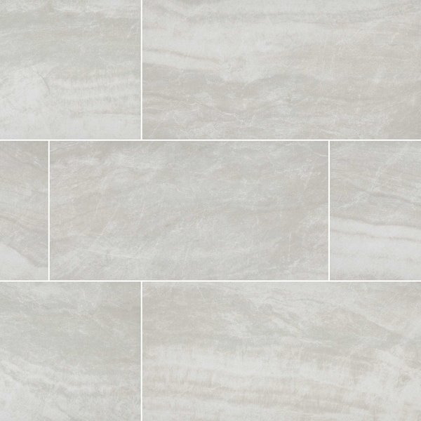 Msi Praia Crema 24 In. X 48 In. Polished Porcelain Floor And Wall Tile, 2PK - ZOR-PT-0581