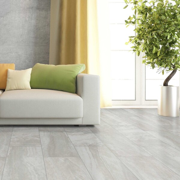 Msi Praia Crema 24 In. X 48 In. Polished Porcelain Floor And Wall Tile, 2PK - ZOR-PT-0581