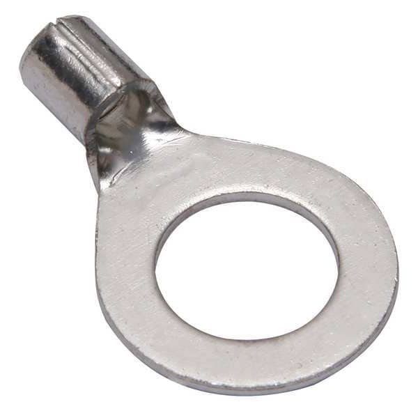 Terminales de compresión de un agujero Burndy, 8 AWG, paquete de 10 - YAD8CM12E12