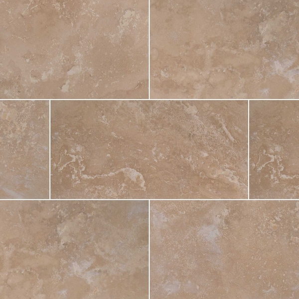 Msi Tuscany Classic 12 In. X 24 In. Honed-Filled Travertine Floor And Wall Tile - ZOR-NS-0074