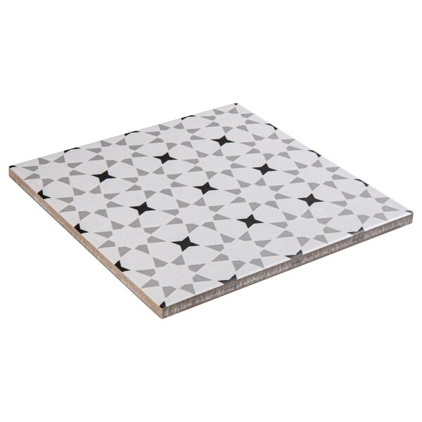 Andova Tiles ANDOVA TILES Bliss 8" x 8" Porcelain Patterned Wall & Floor Tile, PK25 - ANDBLI289