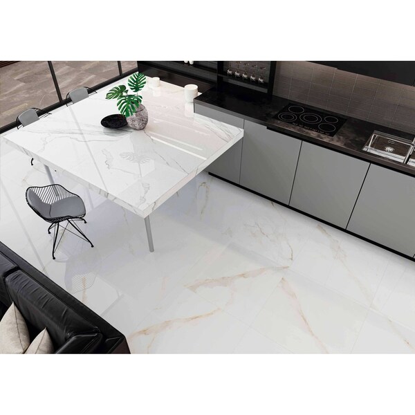 Msi Monza Marbello 35"X35" Matte Porcelain Field Tile, 2PK - ZOR-PT-0218