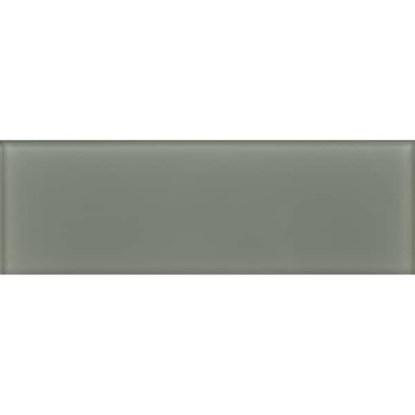 Msi Prudent Spring 4 In. X 12 In. Glossy Glass Subway Wall Tile, 15PK - ZOR-MD-0529