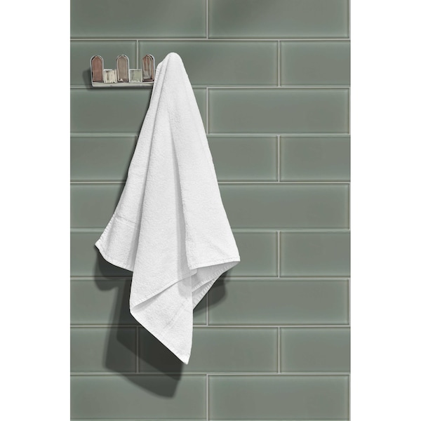 Msi Prudent Spring 4 In. X 12 In. Glossy Glass Subway Wall Tile, 15PK - ZOR-MD-0529
