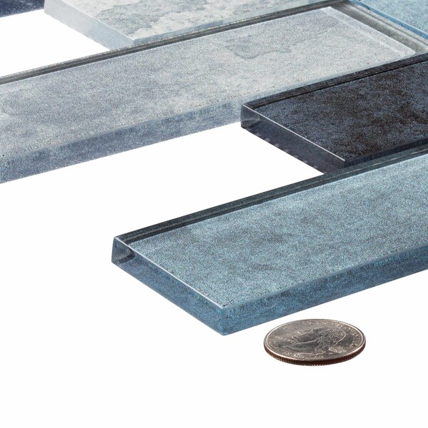 Andova Tiles ANDOVA TILES Migdal 2" x 6" Glass Brick Joint Mosaic Tile - ANDMIG229