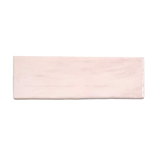 Apollo Tile La Riviera Rose 2.5 in. x8 in. 5.28 Sq.Ft Ceramic Tile, 38PK - APLEC65