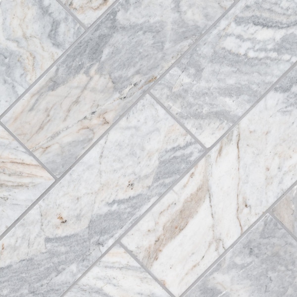 Msi Capri Blue/Gray SAMPLE Honed Marble Floor and Wall Tile - ZOR-MD-0521-SAM