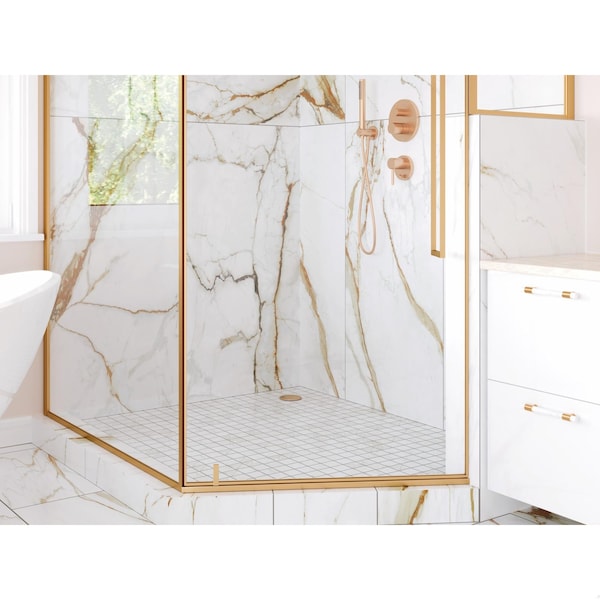 Msi Regallo Calacatta Marbella 12" X 24" Polsh Porcelain Floor And Wall Tile, PK7 - ZOR-PT-0476