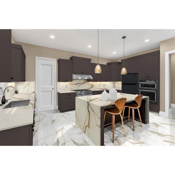 Msi Regallo Calacatta Marbella 12" X 24" Polsh Porcelain Floor And Wall Tile, PK7 - ZOR-PT-0476
