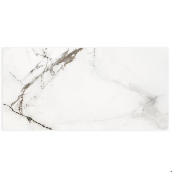 Msi Regallo Calacatta Marbella 12" X 24" Polsh Porcelain Floor And Wall Tile, PK7 - ZOR-PT-0476