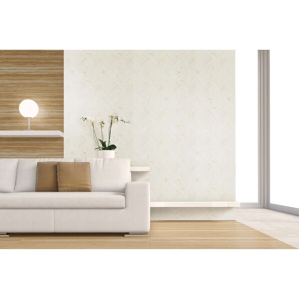 Msi Eden Calacatta Sample Matte Porcelain Chevron Floor & Wall Tile - ZOR-PT-0633-SAM