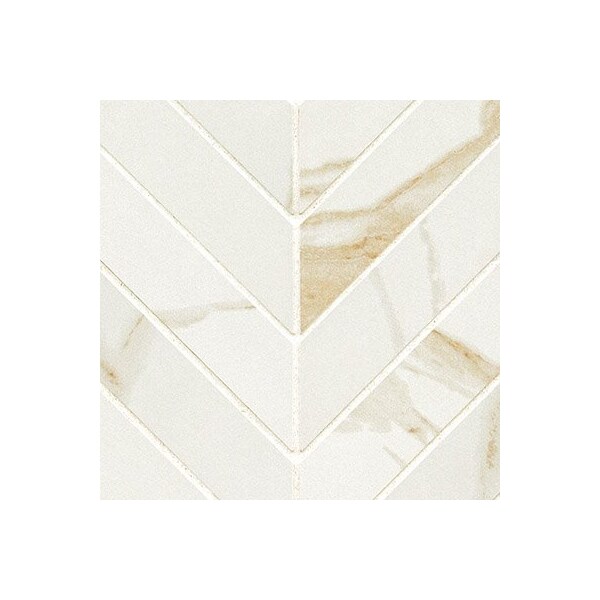 Msi Eden Calacatta Sample Matte Porcelain Chevron Floor & Wall Tile - ZOR-PT-0633-SAM