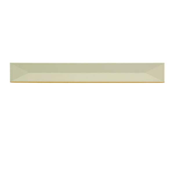 Apollo Tile Horizonte 2 x 16 in. Glossy Soft Mint Green Ceramic Deco Subway Wall Tile 10.76 sq ft/case, 50PK - FLT88DECMNT216