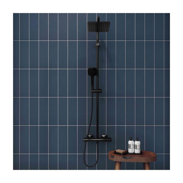 Daltile Stencil 4in x 12in Glazed Porcelain Linear Wall Tile 8.72 SQFT Per Carton, 30PK - SC38RCT412LNRMT