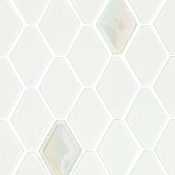 Daltile Starcastle 1.5'' Elongated Hexagon Glass Wall Mosaic, 15PK - SC75ELHEXMSMT