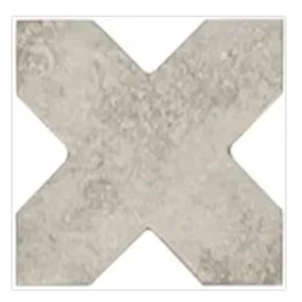 Apollo Tile Terralis 6 x 6 in. Matte Soft Beige Porcelain Cross Wall and Floor Tile 6.35 sq ft/case, 24PK - UMB88PETCRSA