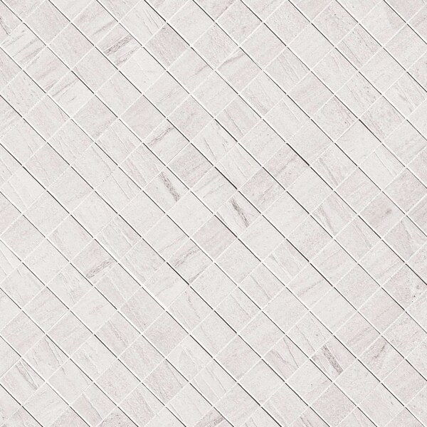 Msi Malahari White Sample Lappato 3D Porcelain Mosaic Floor And Wall Tile - ZOR-PT-0776-SAM