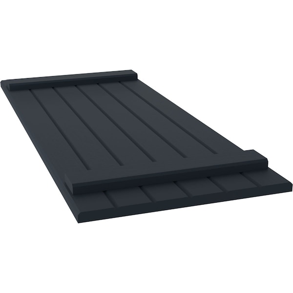Ekena Millwork Americraft 6-Board (2 Batten) Exterior Real Wood Joined Board-n-Batten Shutters, ARW101BB621X80OBH, PR - ARW101BB621X80OBH