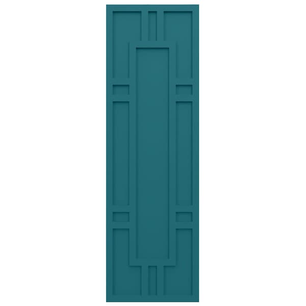 Ekena Millwork True Fit PVC Hastings Fixed Mount Shutters, Antigua, 15W x 74H, PR - TFP001HS15X074AN
