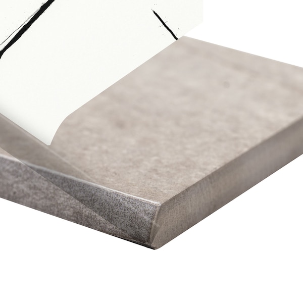 Msi Malahari Greige 3'' X 24'' Lappato 3D Porcelain Bullnose Wall Tile, 22PK - ZOR-PT-TR-0257