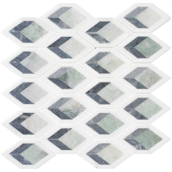 Andova Tiles SAMPLE Easton 5 x 3 Glass Novelty Mosaic Wall  Floor Tile - SAM-ANDEAS335
