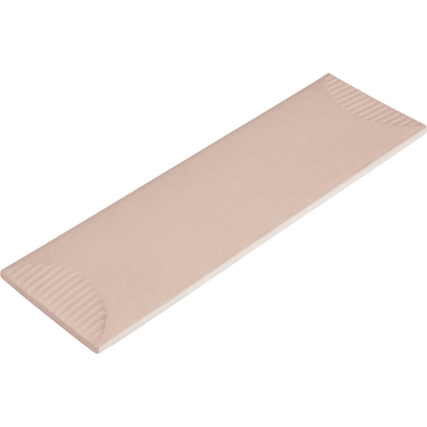Daltile Stencil 4in x 12in Glazed Porcelain Half Moon Wall Tile 5.81 SQFT Per Carton, 20PK - SC35RCT412HFMMT