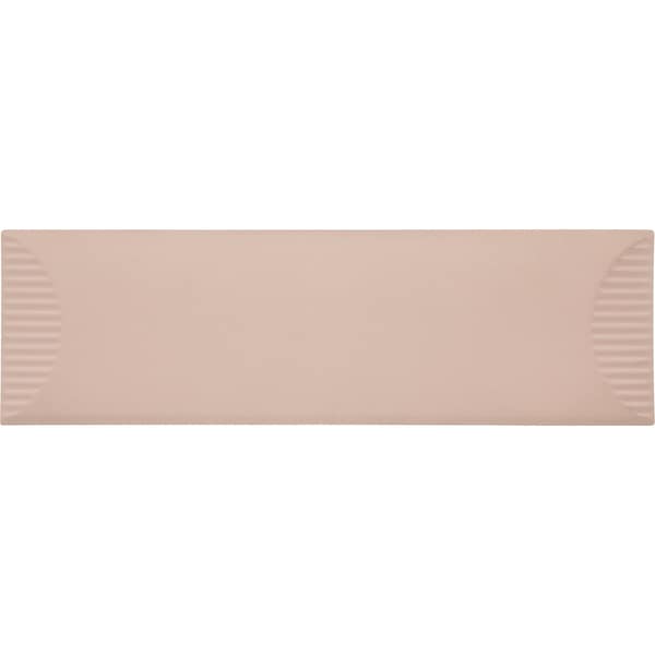 Daltile Stencil 4in x 12in Glazed Porcelain Half Moon Wall Tile 5.81 SQFT Per Carton, 20PK - SC35RCT412HFMMT