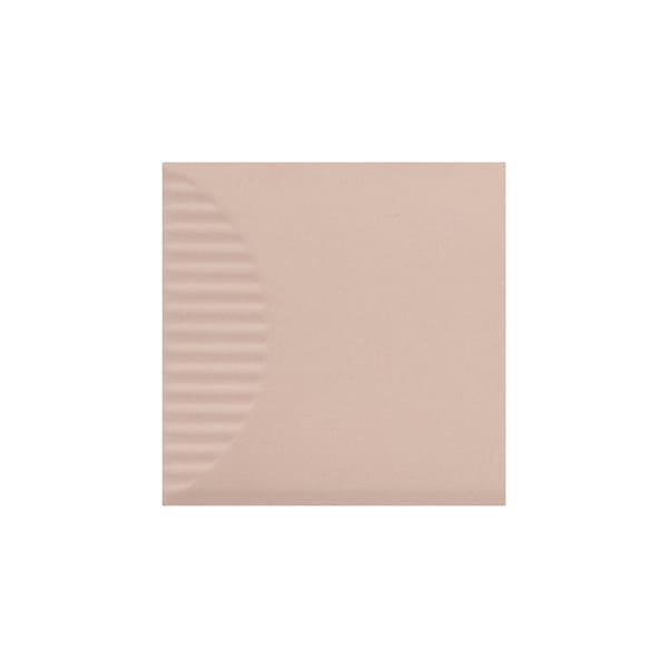 Daltile Stencil 4in x 12in Glazed Porcelain Half Moon Wall Tile 5.81 SQFT Per Carton, 20PK - SC35RCT412HFMMT
