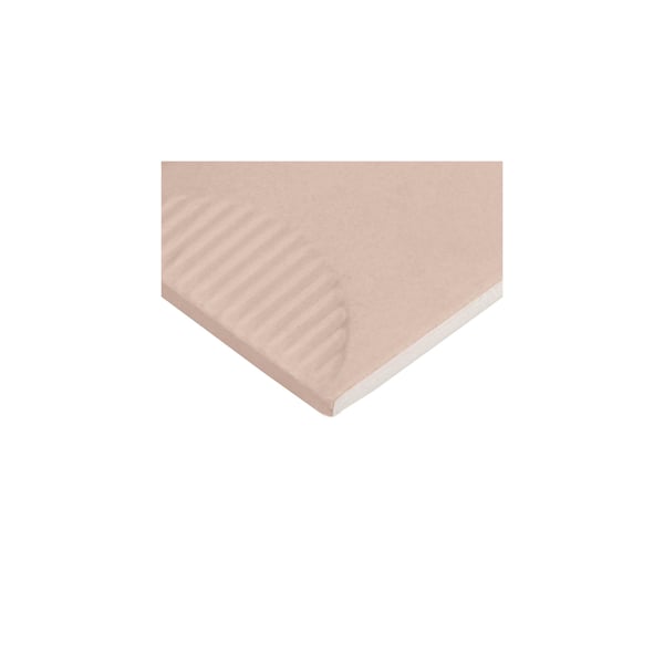 Daltile Stencil 4in x 12in Glazed Porcelain Half Moon Wall Tile 5.81 SQFT Per Carton, 20PK - SC35RCT412HFMMT