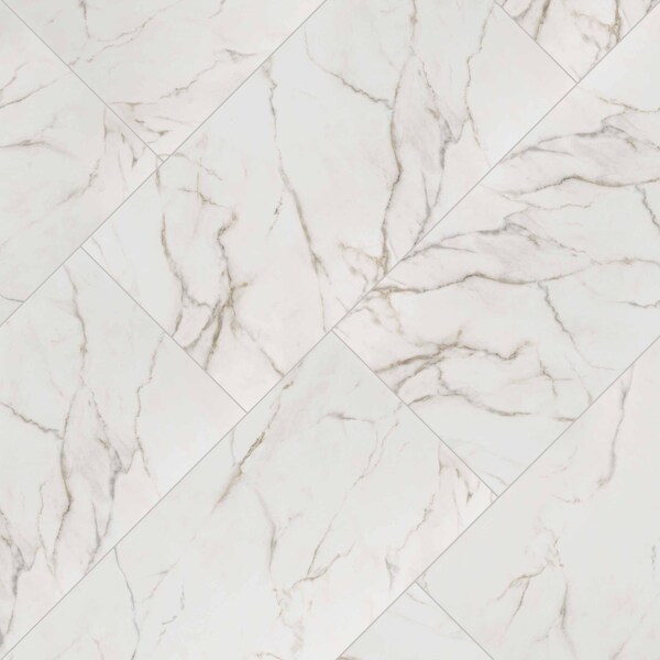 Msi Kaya Calacatta Lucca SAMPLE Matte Porcelain Floor And Wall Tile - ZOR-PT-0428-SAM