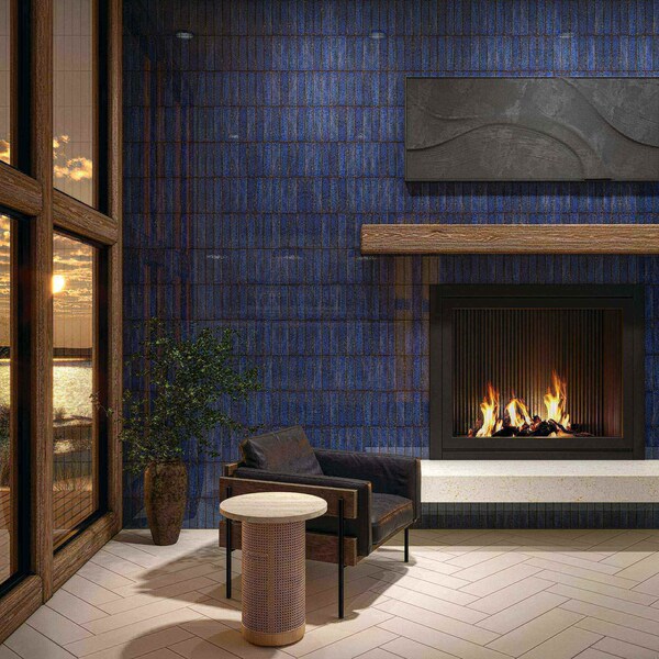 Daltile Iridescent Isles 2in. x 9in. Glazed Porcelain Wall Tile 5.72 SQ FT, 36PK - IR24RCT29GL