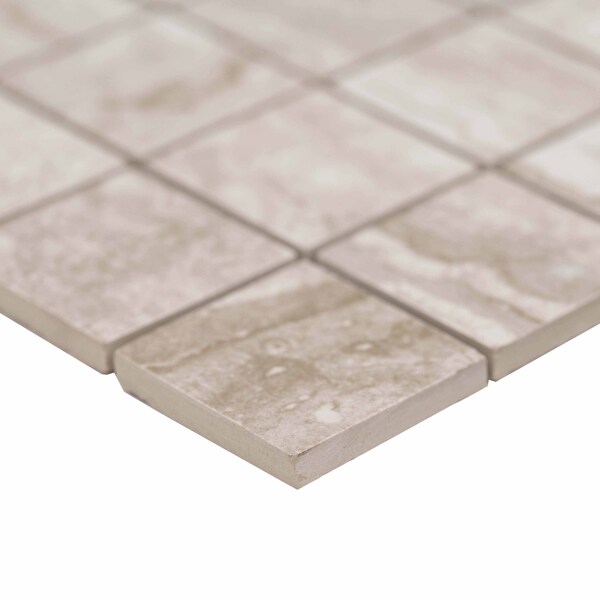Msi Bernini Camo SAMPLE Glazed Porcelain Mesh-Mounted Mosaic Tile - ZOR-PT-0297-SAM