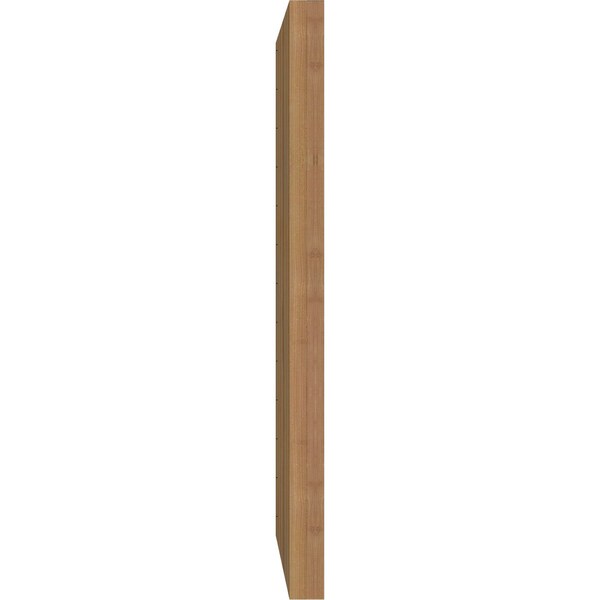 Ekena Millwork Framed Board-n-Batten Shutters w/Z-Bar, Rough Sawn Western Red Cedar, 26 7/8W x 26H, PR - RBF06Z26X026RWR