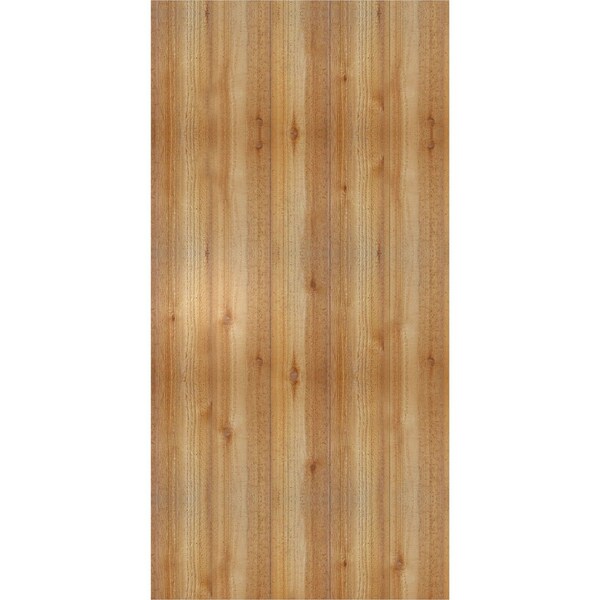 Ekena Millwork Joined Board-n-Batten Shutters, Rough Sawn Western Red Cedar, 26 7/8W x 54H, PR - RBJ06S26X054RWR