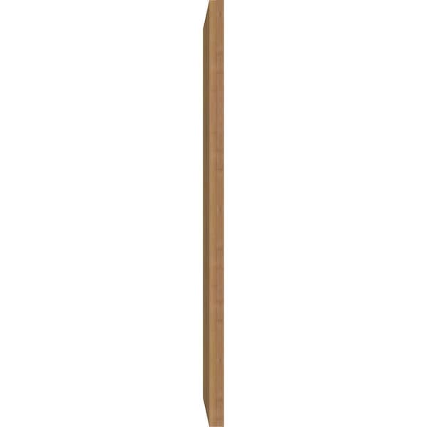 Ekena Millwork Framed Board-n-Batten Shutters, Rough Sawn Western Red Cedar, 26 7/8W x 44H, PR - RBF06S26X044RWR
