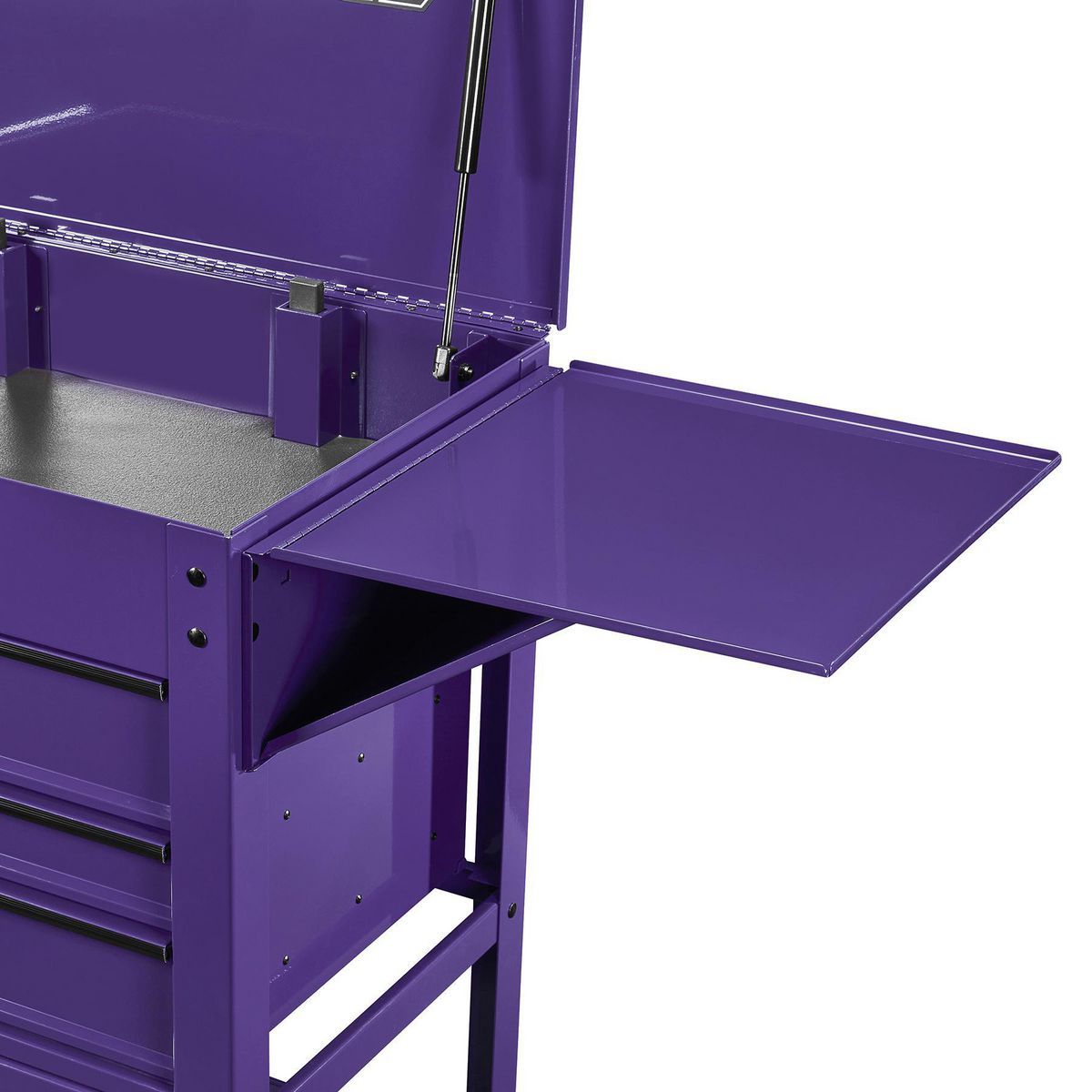 Charola lateral general de EE. UU. para el carro de mecánico de 5 cajones y el carro de banco completo de 6 cajones, morado - 70694