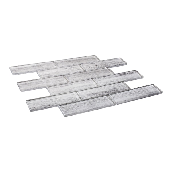 Andova Tiles SAMPLE Migdal 2 x 6 Glass Brick Joint Mosaic Tile - SAM-ANDMIG233
