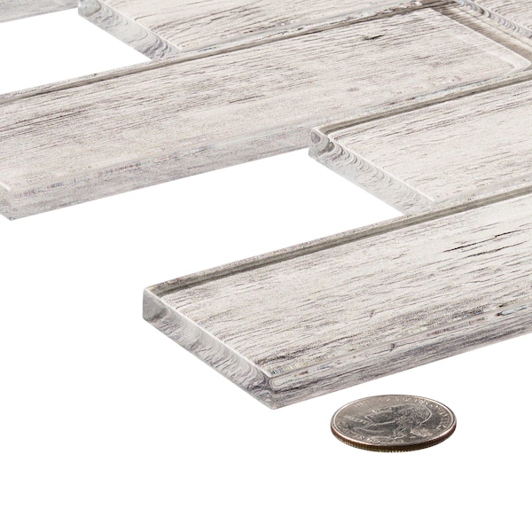 Andova Tiles SAMPLE Migdal 2 x 6 Glass Brick Joint Mosaic Tile - SAM-ANDMIG233