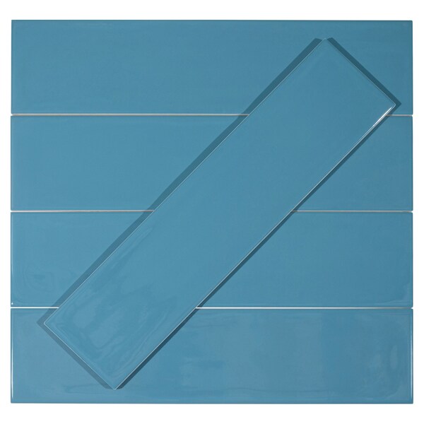 Andova Tiles SAMPLE-Perfecto Straight Edge Ceramic Metal Look Tile - SAM-ANDPER825