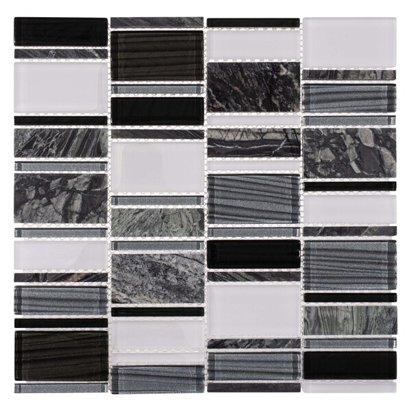 Andova Tiles SAMPLE-Vivika Glass and Stone Mosaic Wall Tile - SAM-ANDVIV952
