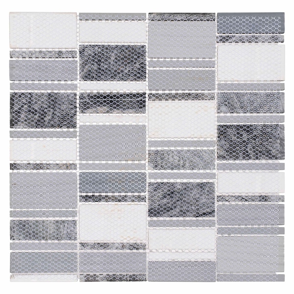 Andova Tiles SAMPLE-Vivika Glass and Stone Mosaic Wall Tile - SAM-ANDVIV952