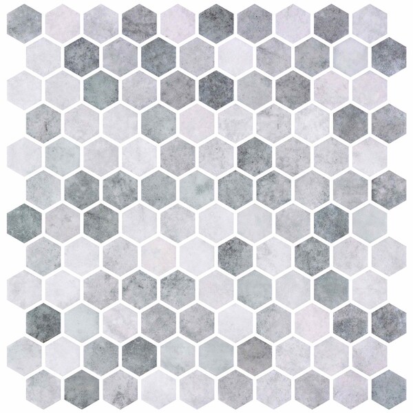 Andova Tiles SAMPLE Trillions 001 x 001 Glass Honeycomb Tile - SAM-ANDTRI569