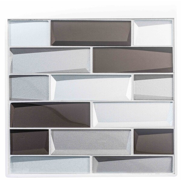 Andova Tiles SAMPLE-Daazen Borealis 2 in. x 6 in. Glass Mosaic Wall Tile - SAM-ANDDAA975
