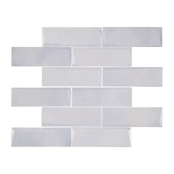 Andova Tiles SAMPLE-Daazen Borealis 2 in. x 6 in. Glass Mosaic Wall Tile - SAM-ANDDAA975