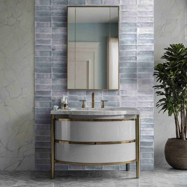 Msi Clayhaven Mirage Sky Sample Matte Porcelain Subway Wall Tile - ZOR-PT-0826-SAM