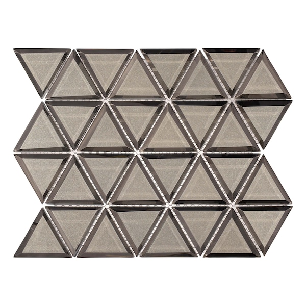 Andova Tiles SAMPLE BLEUM 3 x 3 Beveled Glass Novelty Mosaic Tile - SAM-ANDBLE277