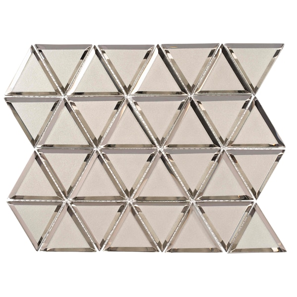 Andova Tiles SAMPLE BLEUM 3 x 3 Beveled Glass Novelty Mosaic Tile - SAM-ANDBLE277