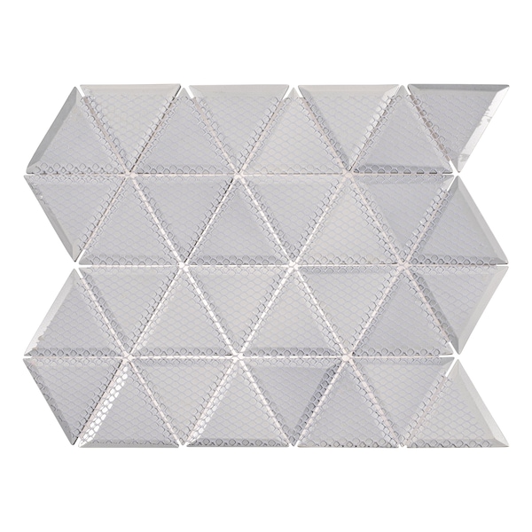 Andova Tiles SAMPLE BLEUM 3 x 3 Beveled Glass Novelty Mosaic Tile - SAM-ANDBLE277