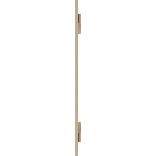 Ekena Millwork Rustic Three Board Spaced Board-n-Batten Smooth Faux Wood Shutters, 17 1/2W x 48H, PR - SHUBSS17X48SMPR
