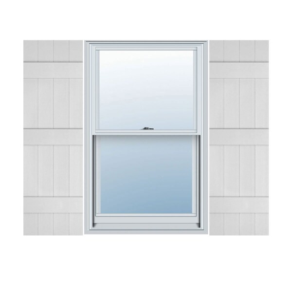 Ekena Millwork Mid-America Vinyl, TailorMade Four Board Joined (3 Batten), Board-n-Batten Shutters, J41469001, PR - J41469001